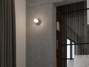 Miniaturka 3 - Nowoczesne wnętrze z kinkietem ściennym o industrialnym designie