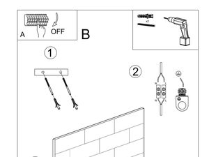 Miniaturka 7 - Instrukcja montażu betonowej lampy ściennej z żarówką