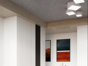 Miniaturka 10 - Salon z oświetleniem LED o ostrym, kształtnym wykończeniu