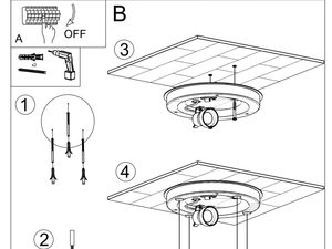 Miniaturka 19 - Schemat montażu lampy LED o konstrukcji piramidy kwadratowej