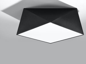 Miniaturka 1 - Lampa LED o kształcie odwróconej piramidy w czerni