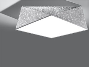 Miniaturka 13 - Geometryczna oprawa LED sufitowa o teksturowanej powierzchni