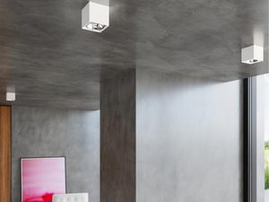 Miniaturka 5 - Nowoczesna oprawa LED kwadratowa z głębokim źródłem światła