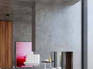 Miniaturka 16 - Betonowe wnętrze z wbudowanymi reflektorami LED