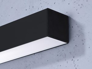 Miniaturka 3 - Lampa LED czarna sufitowa do industrialnych wnętrz