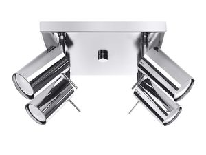 Miniaturka 10 - Cztery światła Plafon RING 4 styl loftowy