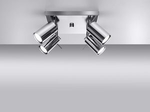 Miniaturka 11 - Cztery światła Plafon RING 4 styl loftowy