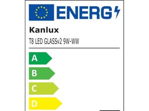 Miniaturka 8 - Etykieta energetyczna LED modelu Kanlux E klasa efektywności