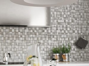 Miniaturka 11 - Biała nowoczesna lampa LED wisząca, styl soft loft