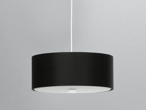 Miniaturka 7 - Mała lampa LED wisząca w kolorze ciemnym, mleczny spód