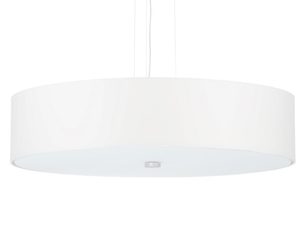 Miniaturka 6 - Designerska biała lampa LED z mlecznym spodem, styl skandynawski