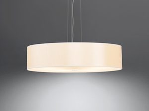 Miniaturka 8 - Biała nowoczesna lampa LED wisząca o cylindrycznej formie