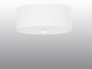 Miniaturka 1 - Biała lampa LED o cylindrycznym kształcie z mlecznym spodem