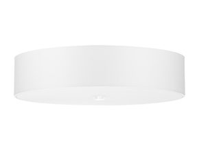 Miniaturka 6 - Designerska biała lampa LED z delikatnym kloszem mlecznym