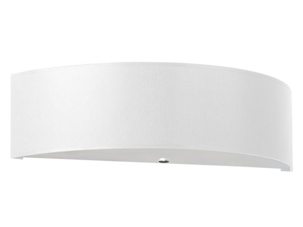 Biała lampa LED ścienna