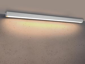 Miniaturka 2 - Nowoczesna biała lampa ścienna LED do biura