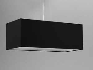 Miniaturka 1 - Nowoczesna prostokątna lampa LED w kolorze czarnym