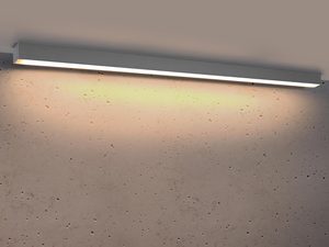 Miniaturka 12 - Nowoczesna lampa liniowa LED z białą obudową do wnętrz w stylu skandynawskim