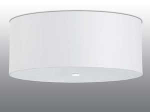 Miniaturka 2 - Biały cylindryczny abażur LED – minimalistyczny design