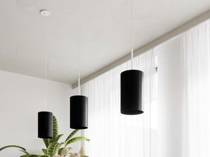 Miniaturka 12 - Nowoczesna lampa tubowa LED w białym salonie