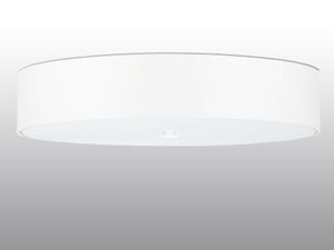 Miniaturka 2 - Minimalistyczna biała lampa LED wisząca z mlecznym kloszem