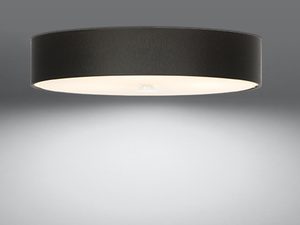 Miniaturka 9 - Nowoczesna czarna lampa LED z matowym wykończeniem i złotem