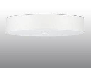 Miniaturka 2 - Designerska biała lampa sufitowa LED o minimalistycznym wyglądzie