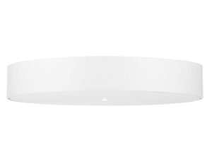 Miniaturka 1 - Minimalistyczna biała lampa LED, mleczny klosz, nowoczesna forma