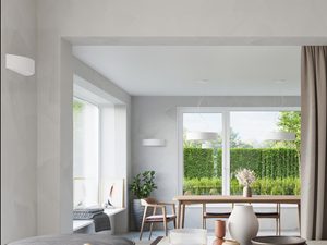 Miniaturka 5 - Designerska biała lampa LED w kształcie walca