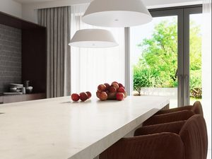 Miniaturka 5 - Designerskie lampy LED w kuchni z jasną zabudową