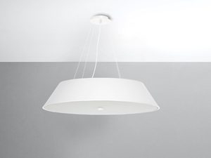 Miniaturka 2 - Biała stożkowa lampa LED sufitowa do nowoczesnych wnętrz