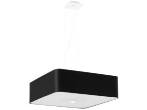 Miniaturka 7 - Designerska czarna lampa LED w geometrycznej formie