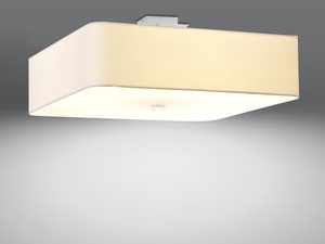 Miniaturka 3 - Beżowa lampa LED kwadratowa z delikatnym światłem