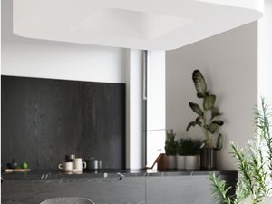 Miniaturka 4 - Nowoczesna lampa z prostokątnym kloszem LED