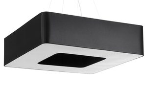 Miniaturka 5 - Kwadratowa czarna lampa LED do nowoczesnych wnętrz