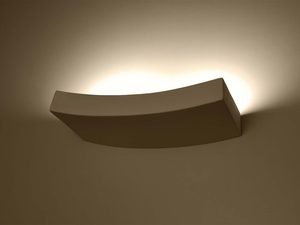 Miniaturka 2 - Nowoczesny kinkiet o łukowatej formie dający światło pośrednie