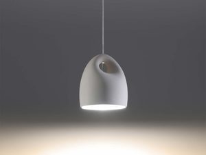 Miniaturka 2 - Nowoczesna ceramiczna lampa wisząca z otworem na szczycie