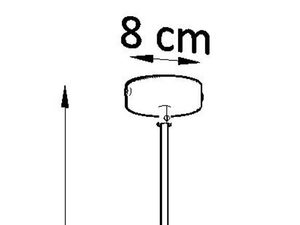 Miniaturka 6 - Wymiary kloszowej lampy
