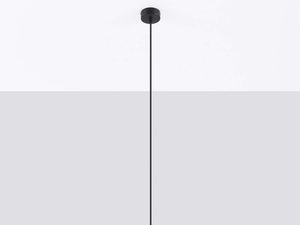 Miniaturka 1 - Lampa wisząca w stylu industrialnym z czarną oprawką