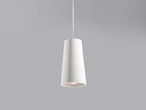 Miniaturka 1 - Biała wisząca lampa w kształcie tuby z długim kablem