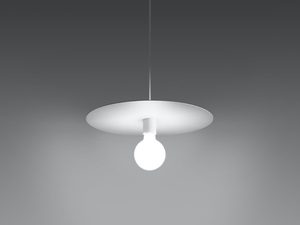 Miniaturka 3 - Biała lampa wisząca z kulistą żarówką LED