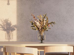 Miniaturka 11 - Ciemna lampa wisząca z dużym płaskim kloszem i kulistą żarówką