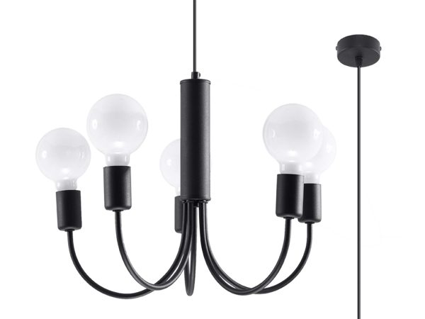 Nowoczesne oświetlenie sufitowe w holu z białymi oprawami