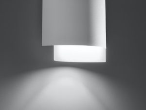 Miniaturka 3 - Biały nowoczesny kinkiet LED z podwójnym światłem