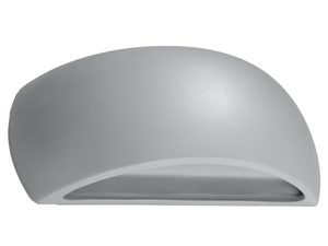 Miniaturka 7 - Nowoczesny szary kinkiet na białym tle