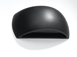 Miniaturka 14 - Designerski półokrągły kinkiet LED w kolorze czarnym