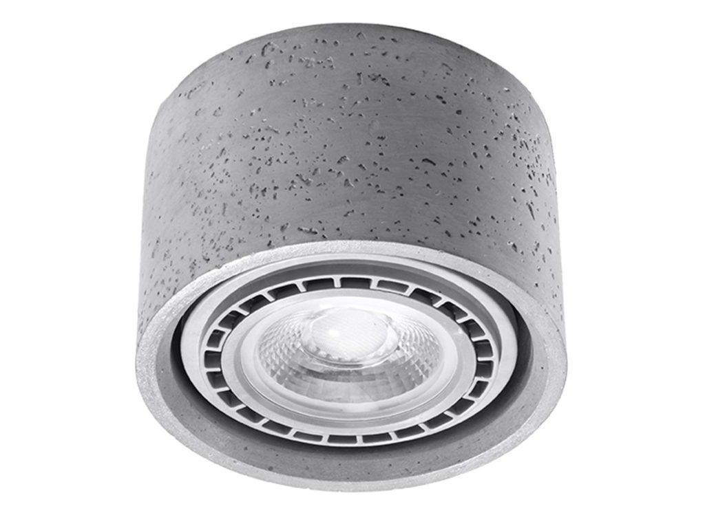Plafon QUASAR 1 Betonowy Wyraz Stylu