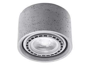 Miniaturka 8 - Lampa z betonu architektonicznego z wbudowanym źródłem światła