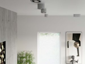 Miniaturka 3 - Nowoczesne wnętrze z minimalistycznymi lampami z betonu