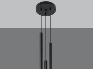 Miniaturka 15 - Dwukolorowa lampa wisząca w nowoczesnym wnętrzu